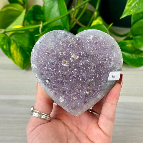 Uruguayan Amethyst Heart N 14 - Kenna's Crystals from TikTok