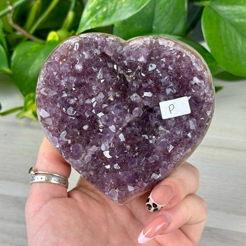 Uruguayan Amethyst Heart P 16 - Kenna's Crystals from TikTok