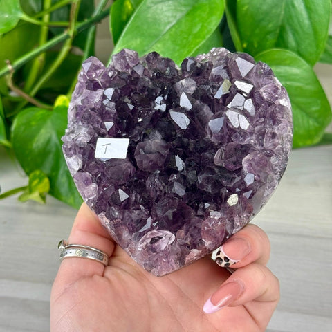 Uruguayan Amethyst Heart T 20 - Kenna's Crystals from TikTok