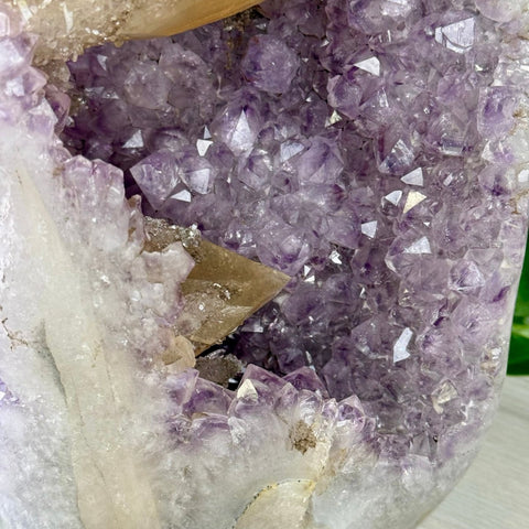 Uruguayan Amethyst with Calcite Bridge 4 - Kenna's Crystals from TikTok