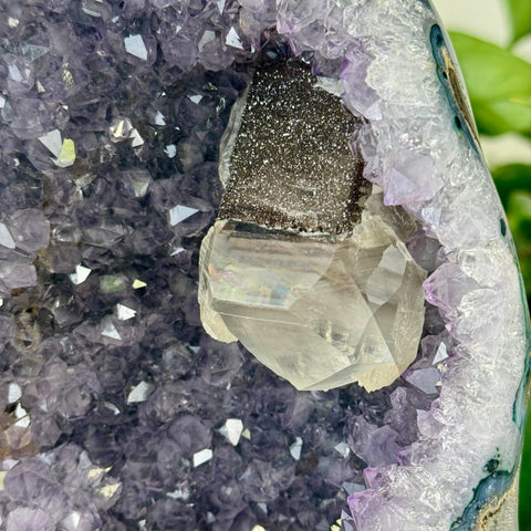 Uruguayan Amethyst with Custom Stand E2 41 - Kenna's Crystals from TikTok