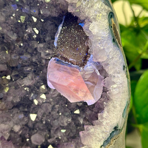 Uruguayan Amethyst with Custom Stand E2 42 - Kenna's Crystals from TikTok