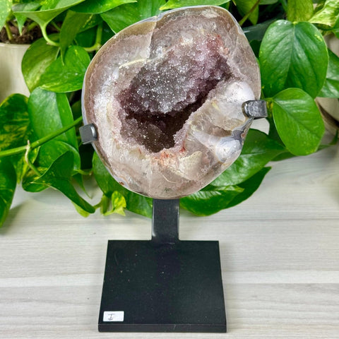 Uruguayan Amethyst with Custom Stand I 9 - Kenna's Crystals from TikTok