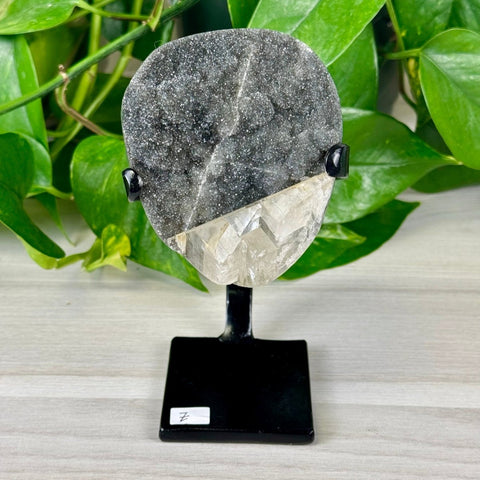 Uruguayan Amethyst with Custom Stand Z 26 - Kenna's Crystals from TikTok