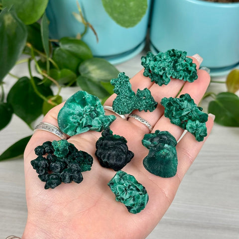 Velvet Malachite 22 5 - Kenna's Crystals from TikTok