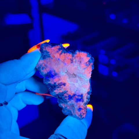 Watermelon Calcite (UV Reactive) 66 5 - Kenna's Crystals from TikTok