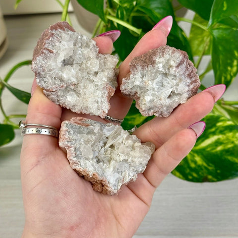 Watermelon Calcite (UV Reactive) 77 6 - Kenna's Crystals from TikTok