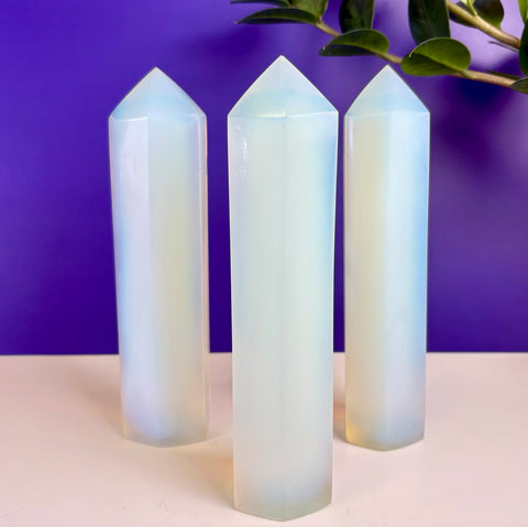 White Opalite Tower