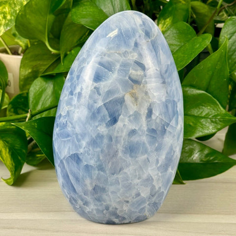 XL Blue Calcite Free Form 277 2 - Kenna's Crystals from TikTok