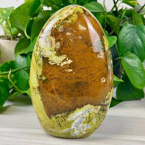 XL Green Opal Free Form E 5 - Kenna's Crystals from TikTok