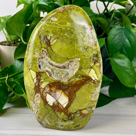 XL Green Opal Free Form F 6 - Kenna's Crystals from TikTok