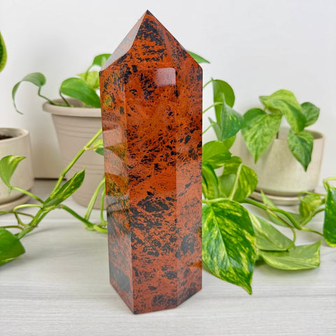 XL Mahogany Obsidian Tower B 2 - Kenna's Crystals from TikTok