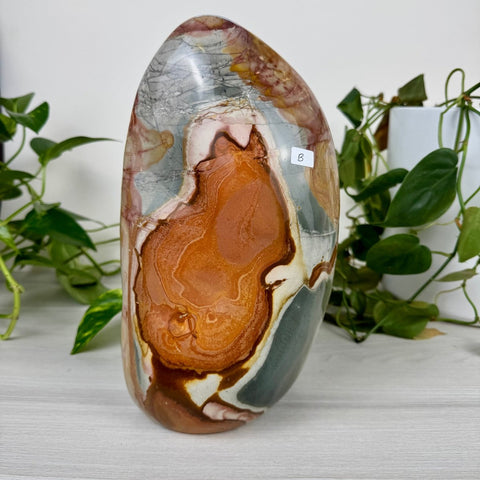 XL Polychrome Jasper Free Form B 1 - Kenna's Crystals from TikTok