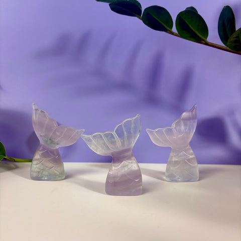 Yttrium Fluorite Mermaid Tail