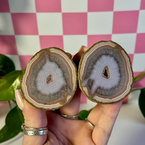 Zhanguo Agate Pairs C 3 - Kenna's Crystals from TikTok