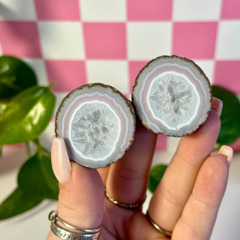 Zhanguo Agate Pairs E2 30 - Kenna's Crystals from TikTok