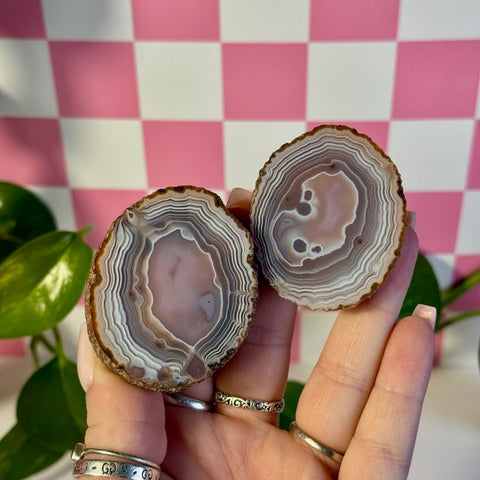 Zhanguo Agate Pairs F 6 - Kenna's Crystals from TikTok