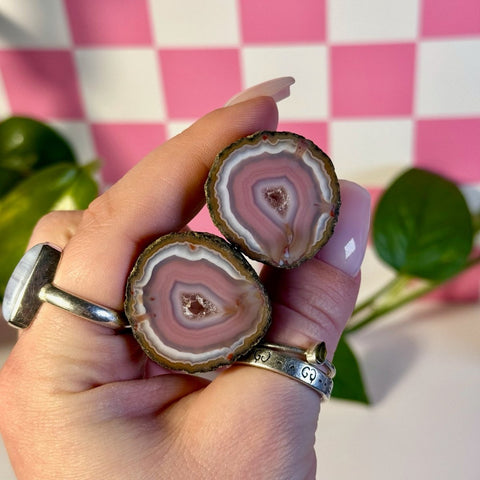 Zhanguo Agate Pairs H2 33 - Kenna's Crystals from TikTok