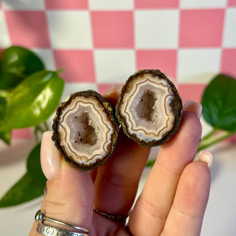 Zhanguo Agate Pairs I2 34 - Kenna's Crystals from TikTok