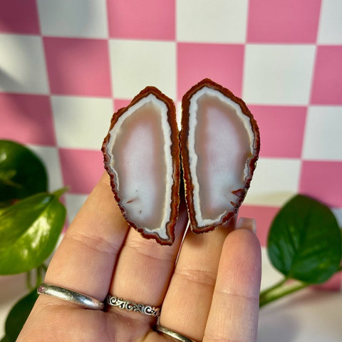Zhanguo Agate Pairs K2 36 - Kenna's Crystals from TikTok