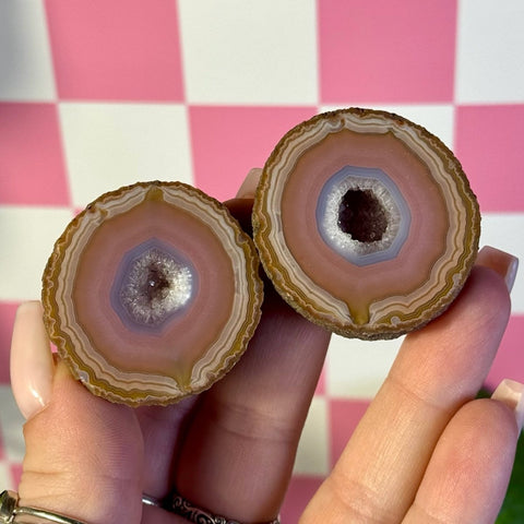 Zhanguo Agate Pairs R 18 - Kenna's Crystals from TikTok