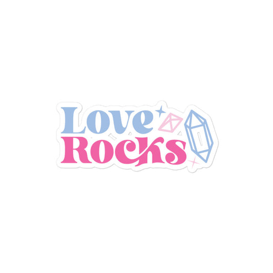 Love Rocks Sticker